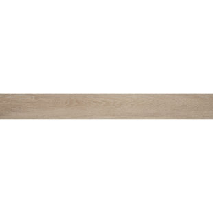 ITONA TILE Baltimore Rectified 6" x 47" Porcelain Wood Look Tile in Light Pecan
