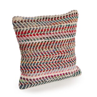 EVETTE RIOS Pillow Chevron Cotton Throw Pillow