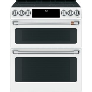 Café 30" 6.7 cu. ft. Smart Slide-in Electric Range with Convection and Radiant Cooktop