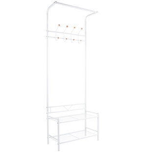 LEITMOTIV Saturnus Metal Freestanding Coat Rack