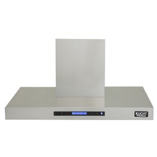 Kucht Professional 30" Stainless Steel 900 CFM Ducted (Vented) Wall Range Hood with Baffle Filter