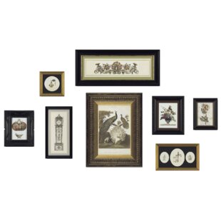 EAST URBAN HOME 8 Piece Single Picture Frame Print (Set of 8)