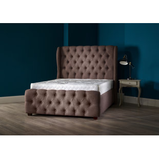 CANORA GREY Shepherd Upholstered Bed Frame