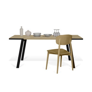 TEMAHOME Drift Metal Base Dining Table