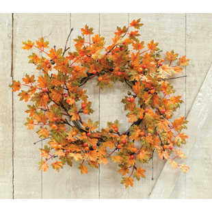 MILLWOOD PINES Faux Mixed Assortment Floral 15'' Wreath