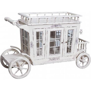 FLEUR DE LIS LIVING Gaughan Serving Cart
