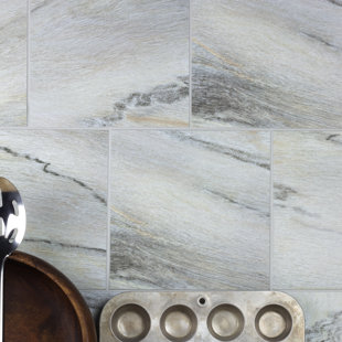 ABOLOS French Country Style Crema 8" W x 8" L Glass Field Tile