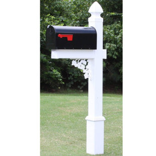 4EVER PRODUCTS Post Mounted Mailbox