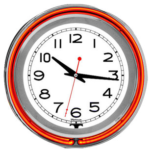 TRADEMARK HOME COLLECTION Metal Wall Clock