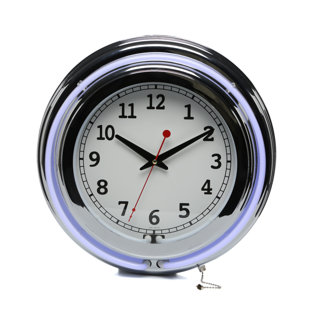 TRADEMARK HOME COLLECTION Metal Wall Clock