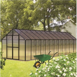 RIVERSTONE INDUSTRIES Mont Hobby 8' W x 24' D Greenhouse