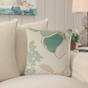 WILLIAMS IMPORT CO. Floral Reversible Throw Pillow (Set of 2)