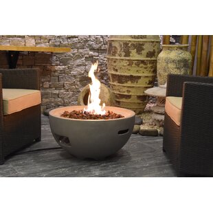 MODENO Nantucket Concrete Propane Fire Pit