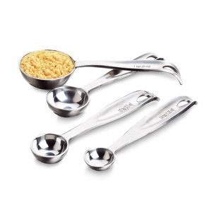 Amco Houseworks 4 -Piece Stainless Steel Measuring Spoon Set