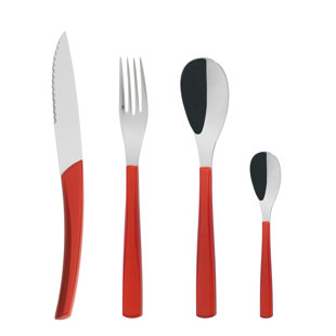 DegrenneParis Quartz Stainless Steel Flatware Set - Service for 6