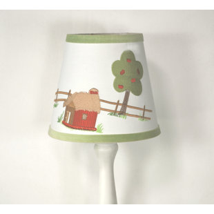 BRANDEE DANIELLE Appletree Farm 7'' H Cotton Empire Lamp Shade