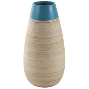 ISABELLINE Nasir Wood Table Vase