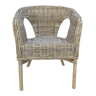 17 STORIES Longcroft Upholstered Barrel Chair
