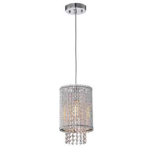 MERCER41 Myrick 1 - Light Chrome Single Pendant