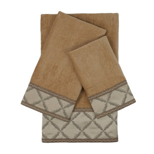 SHERRY KLINE Zenith 3 Piece 100% Cotton Towel Set