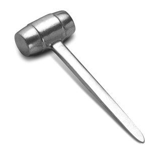 Wilton Armetale Seafood Mallet,Silver 6.5-Inch