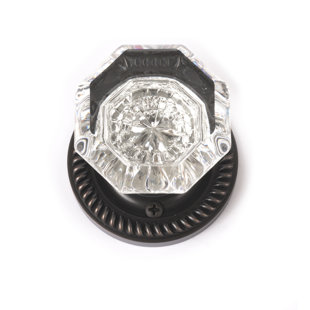 BRASS ACCENTS Charleston Single Dummy Door Knob