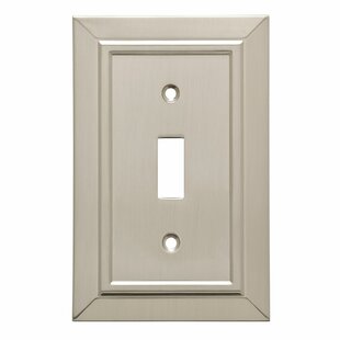 FRANKLIN BRASS Classic Architecture 1-Gang Toggle Light Switch Wall Plate (Set of 3)