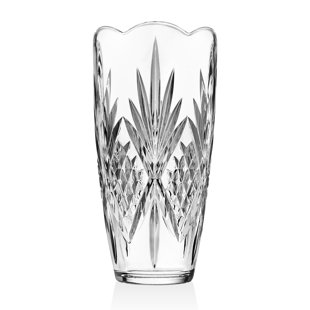 GODINGER SILVER ART CO Dublin Crystal Tall Table Vase