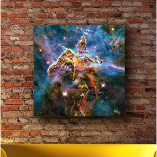 EPIC GRAFFITI Mystic Mountain On Canvas Print