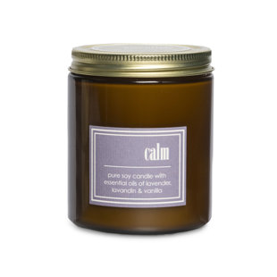ECO CANDLE CO Essential Oil Calm Pure Scented Jar Candle