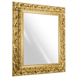 ASTORIA GRAND Dunnygarran Wood Flat Wall Mirror
