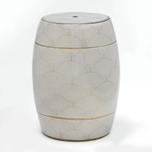CANORA GREY Kenya Ceramic Accent Stool
