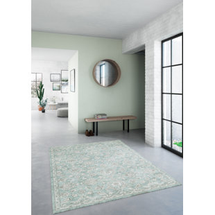 FLEUR DE LIS LIVING Ulloa Shag Blue Rug