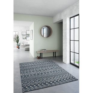 MISTANA Alexina Blue Ethnic Rug