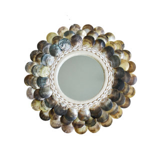 BAZAR BIZAR Shell Flat Mirror