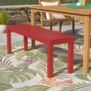 BEACHCREST HOME™ Bickerstaff Acacia Outdoor Bench