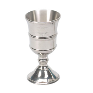 ISRAEL GIFTWARE DESIGN Pewter Kiddush Cup