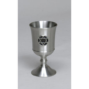 ISRAEL GIFTWARE DESIGN Pewter Kiddush Cups