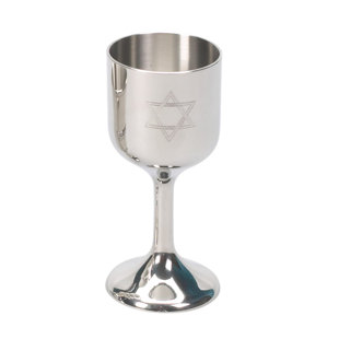 ISRAEL GIFTWARE DESIGN Pewter Kiddush Cups