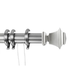 CANORA GREY Leeann Single Curtain Rod
