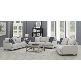 EMERALD HOME FURNISHINGS Drisko 102" Upholstered Sofa Set