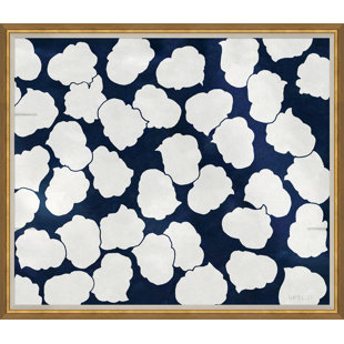 SOICHER MARIN 'Ground Cover' by Susan Hable - Picture Frame Painting on Paper