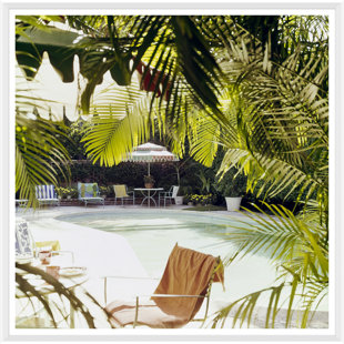 SOICHER MARIN Swimming Pool' by Horst P. Horst - Picture Frame Photograph on Paper