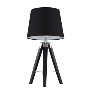 BRAYDEN STUDIO Bella Vista Wood Tripod Lamp