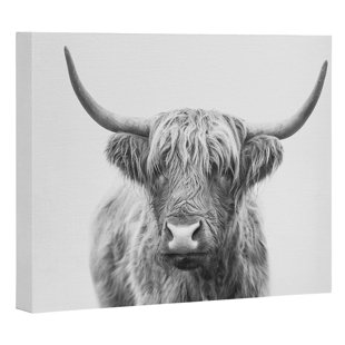 SOCIETY6 " Highland Bull "