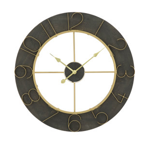 ROSALIND WHEELER Juan Metal Wall Clock