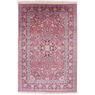 CARPETFINE Oriental Hand Woven 184cm X 277cm Pink/Purple Area Rug