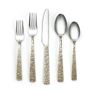 CAMBRIDGE SILVERSMITHS Indira 20 Piece Flatware Set, Service for 4