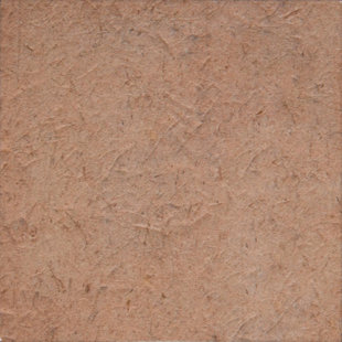 IMAGINE TILE, INC. Rice Paper 4" x 4" Ceramic Field Tile in Dark Brown