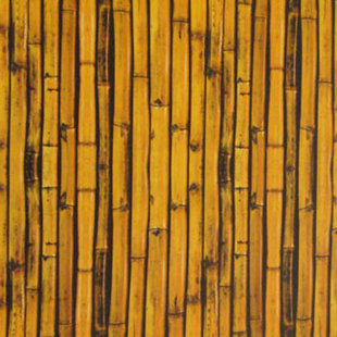 IMAGINE TILE, INC. Bamboo 8" x 8" Ceramic Field Tile in Tan/Yellow/Natural